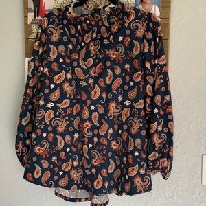 Lularoe paisley top